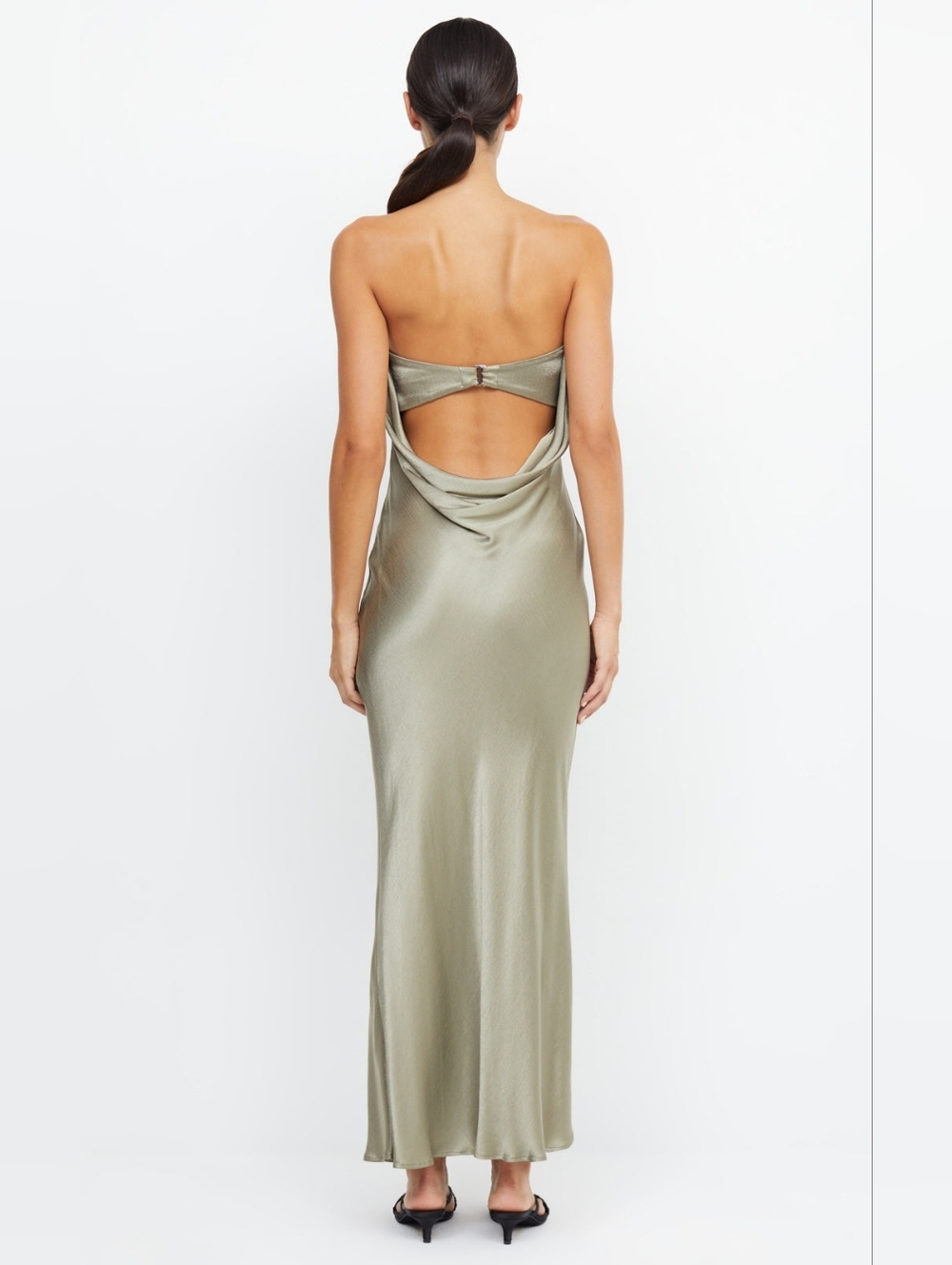 NWOT Bec And Bridge Moon Dance Dress In Sage, Size 4 - Picture 2 of 4